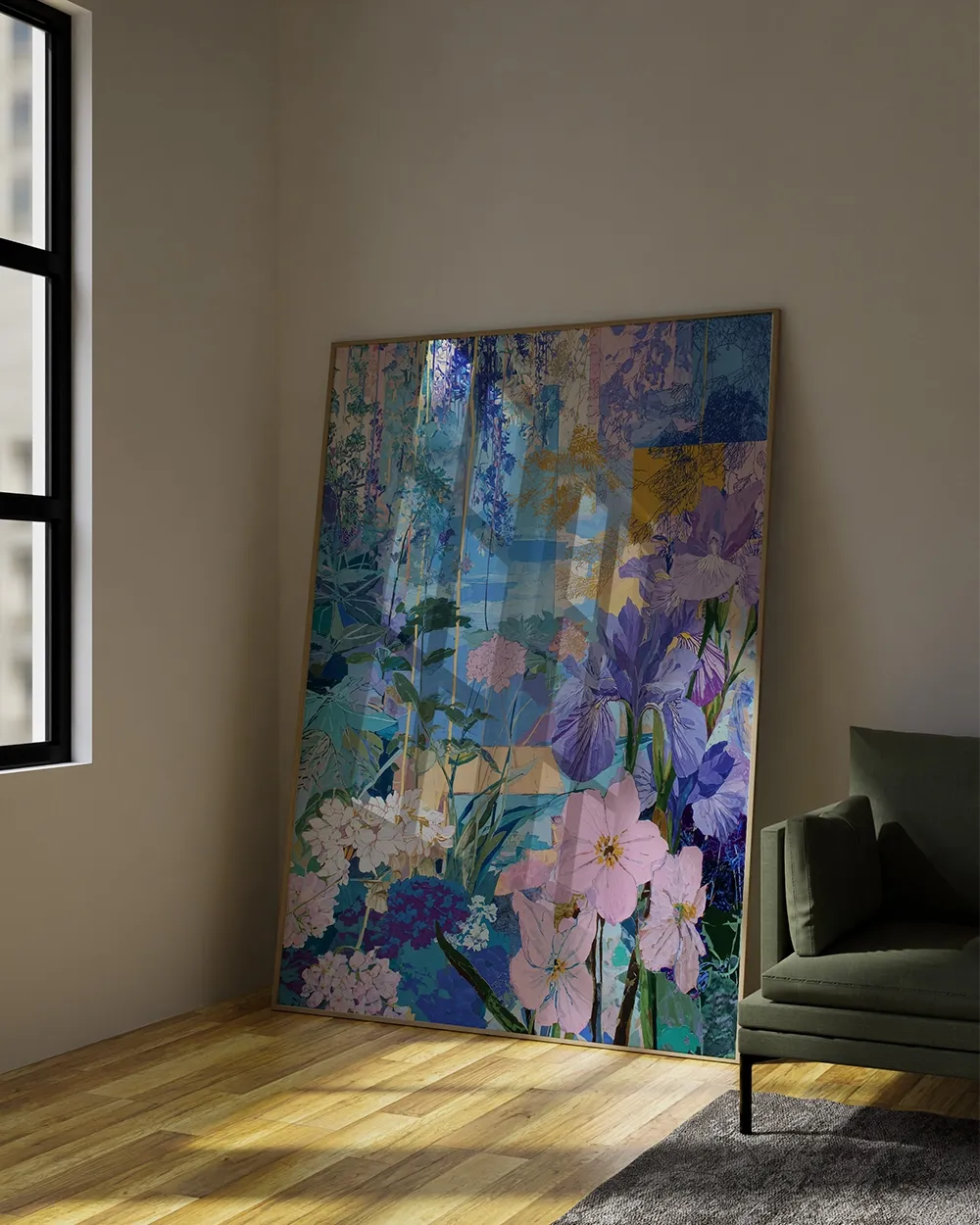 colagem floral B